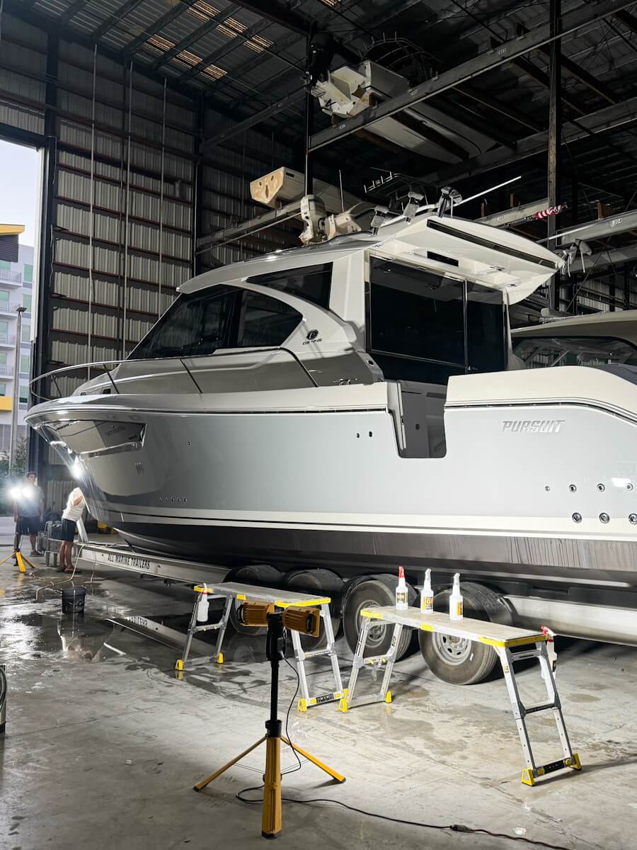 paint protection film for boats and marine Miami